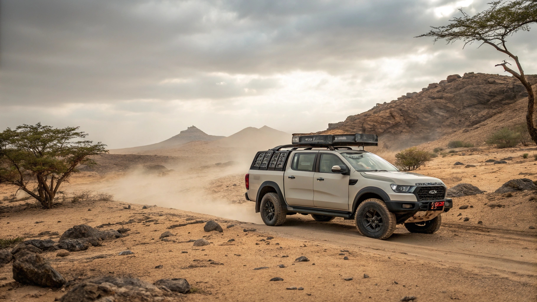 accessoires Ford Ranger 2025 équipé pour le tout-terrain à Djibouti