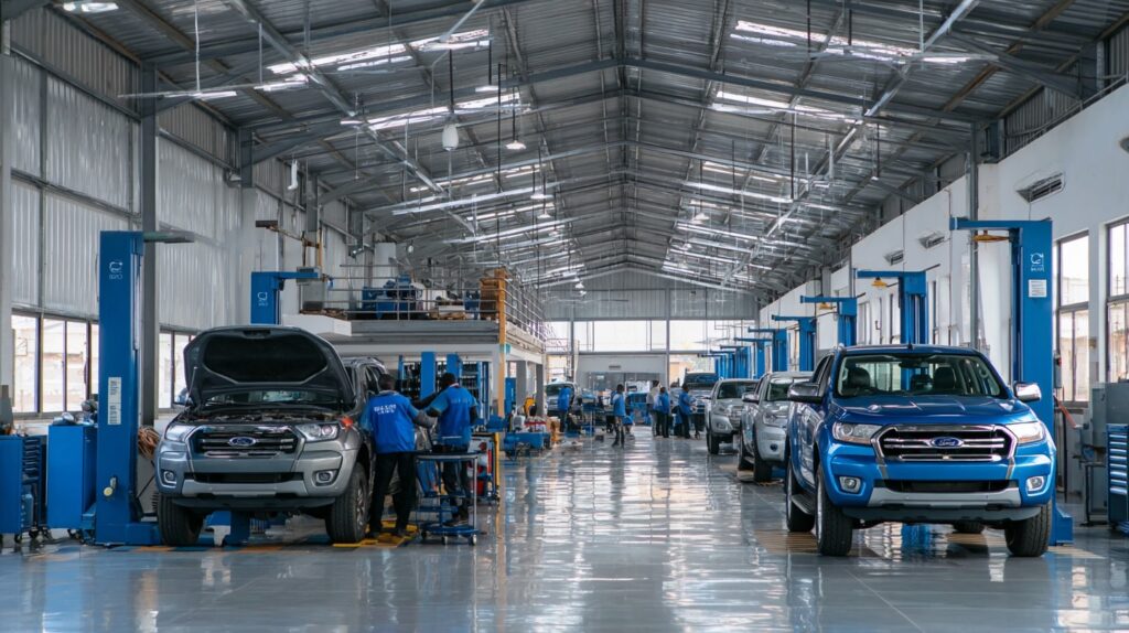 Centre d’entretien de Ford à Djibouti