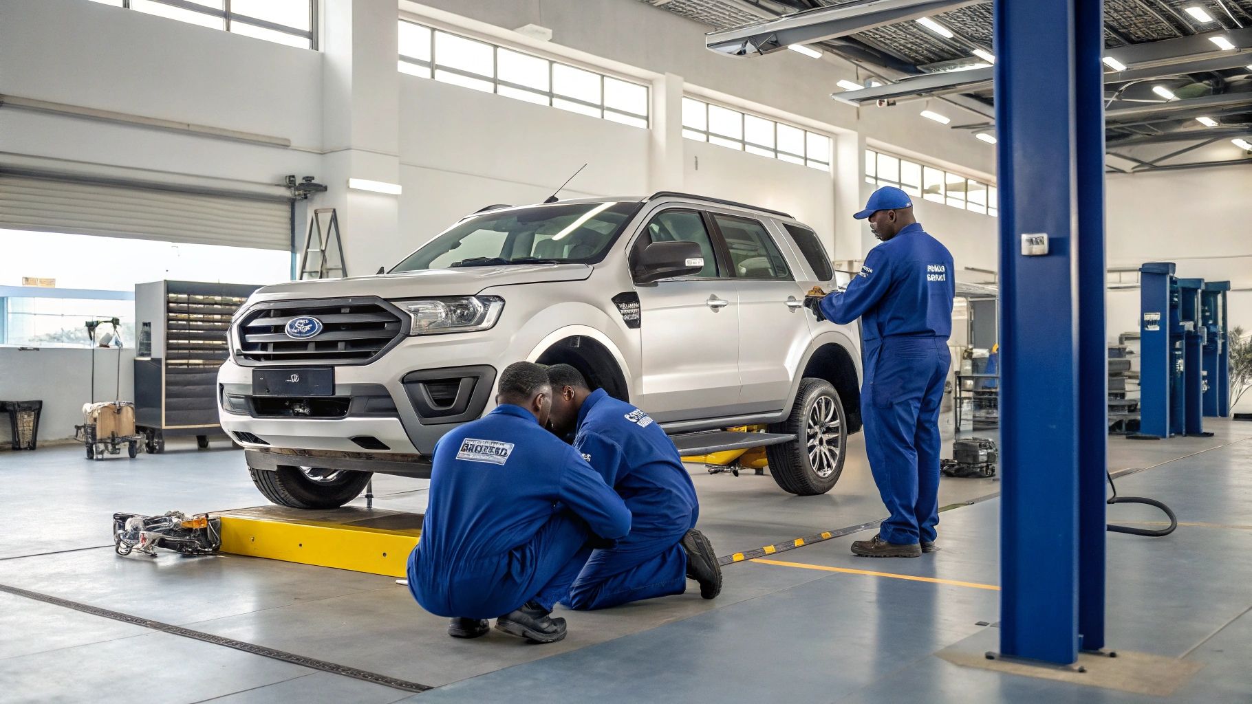 Service après-vente Ford atelier Djibouti