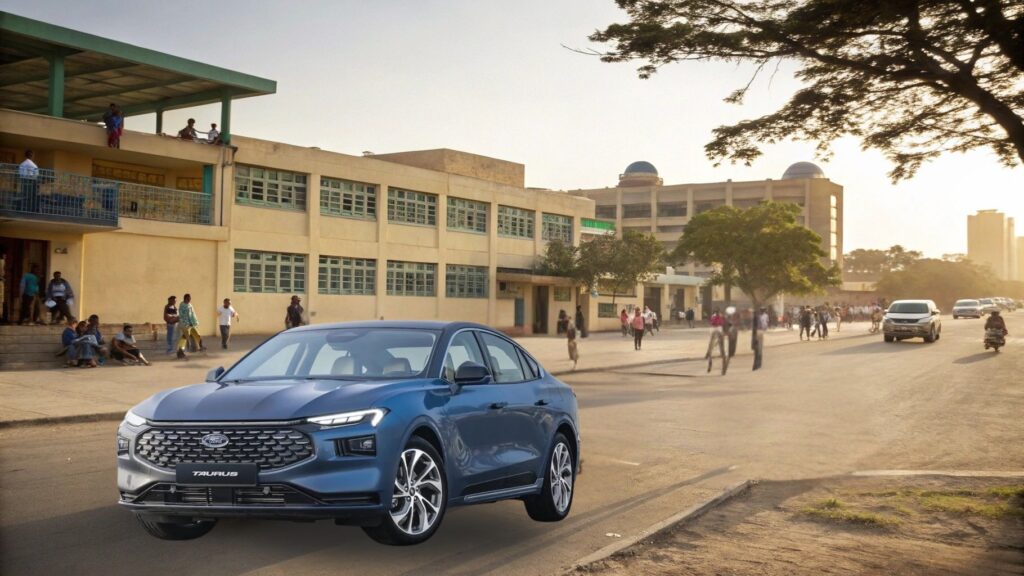 Ford pour une famille Taurus trajets école Djibouti