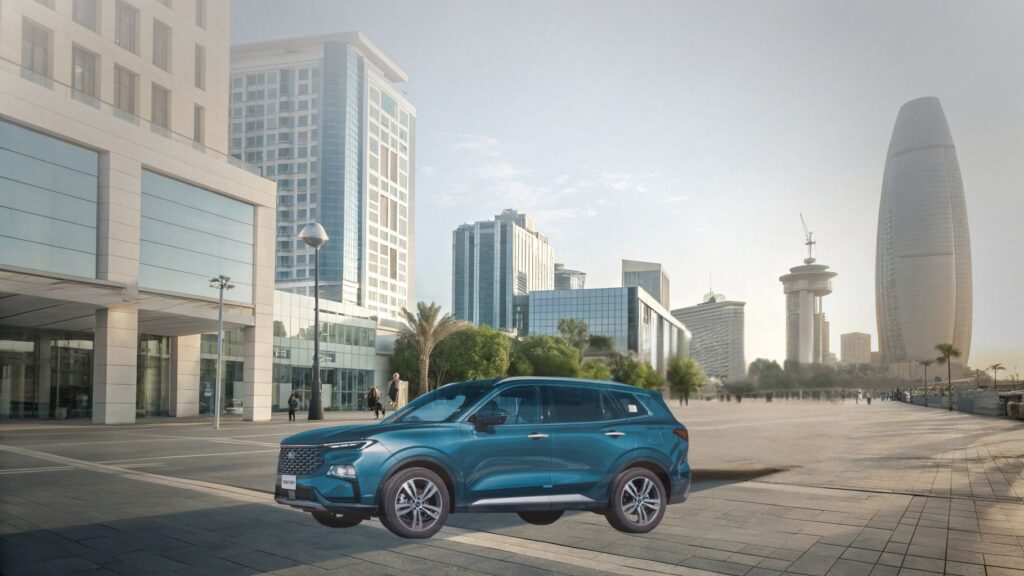 les SUV Ford Territory ville Djibouti