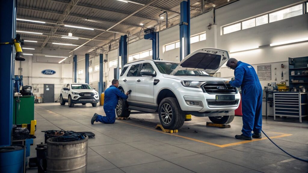 Ford pour entreprise service après-vente Djibouti