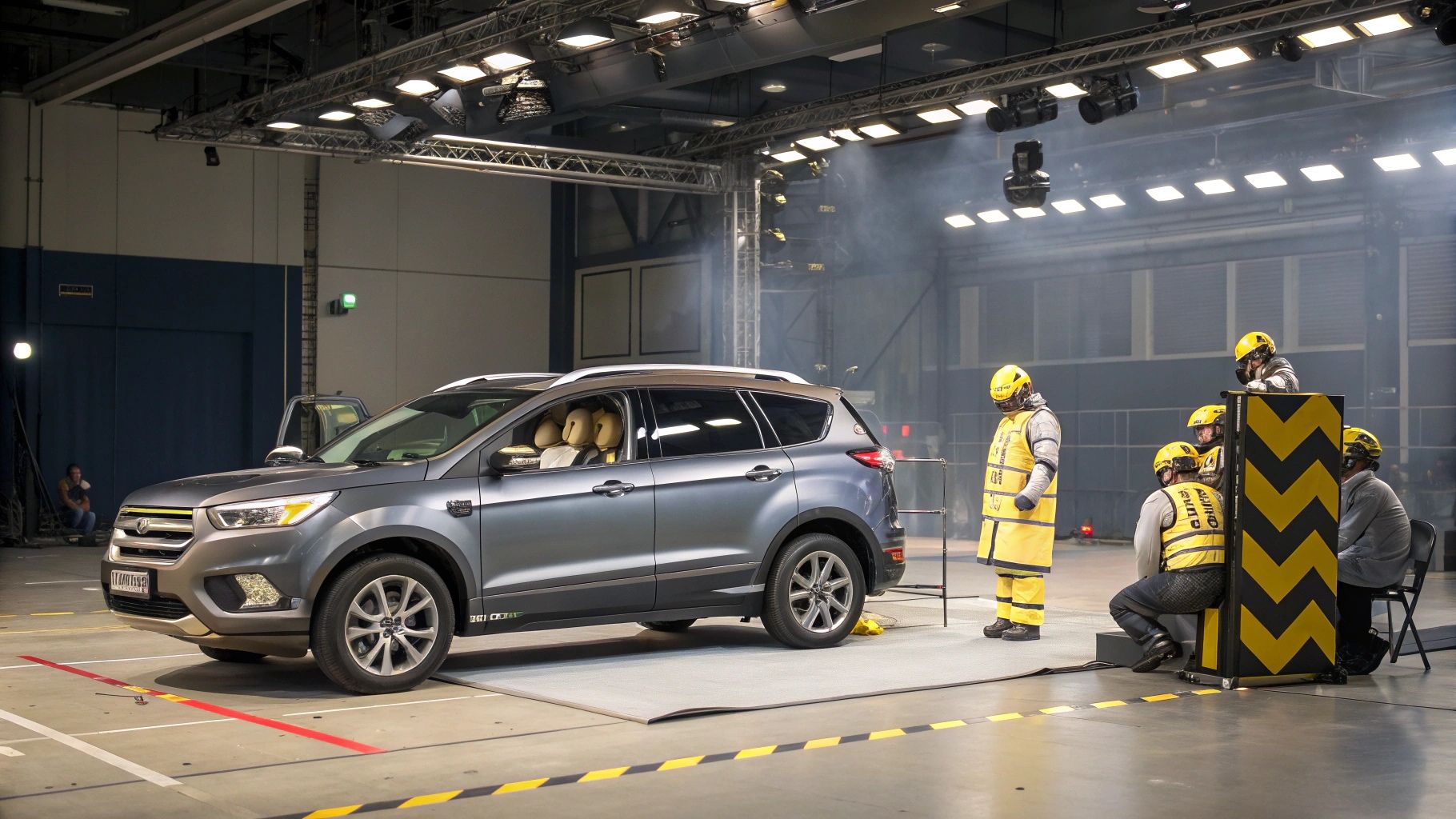 Les systèmes de sécurité avancés Ford airbags test collision