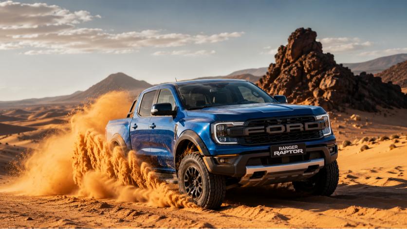 Conduite en Désert avec une Ford - Ford Ranger dans les Dunes de Djibouti