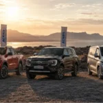 Nouveautés Ford 2026 à Djibouti — Ford Ranger, Ford Everest et Ford Transit 2026 disponibles chez ACRIES concessionnaire officiel