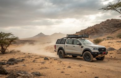 accessoires Ford Ranger 2025 équipé pour le tout-terrain à Djibouti