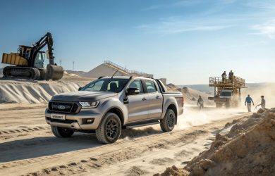 Ford pour entreprise Ranger chantier Djibouti